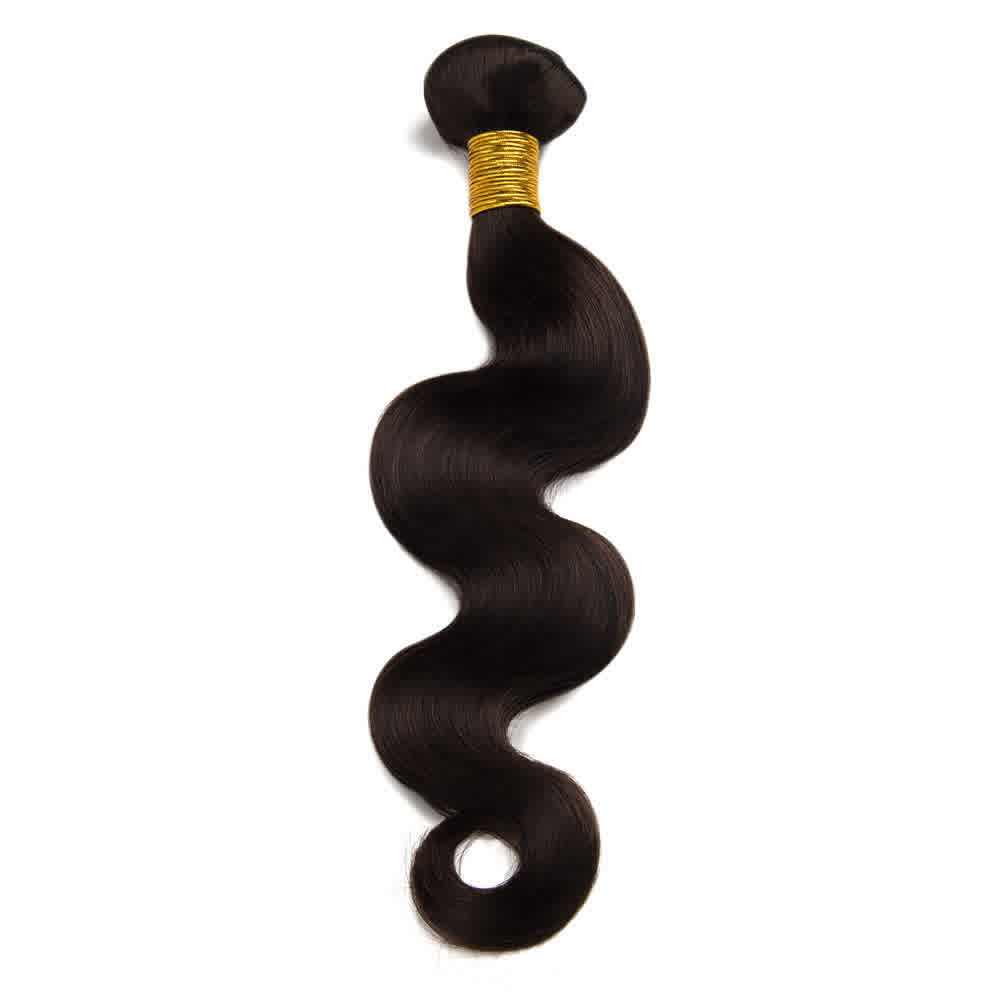 Human Hair #2 Dark Brown Body Wave Bundles