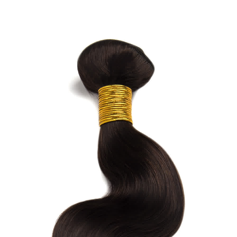Human Hair #2 Dark Brown Body Wave Bundles
