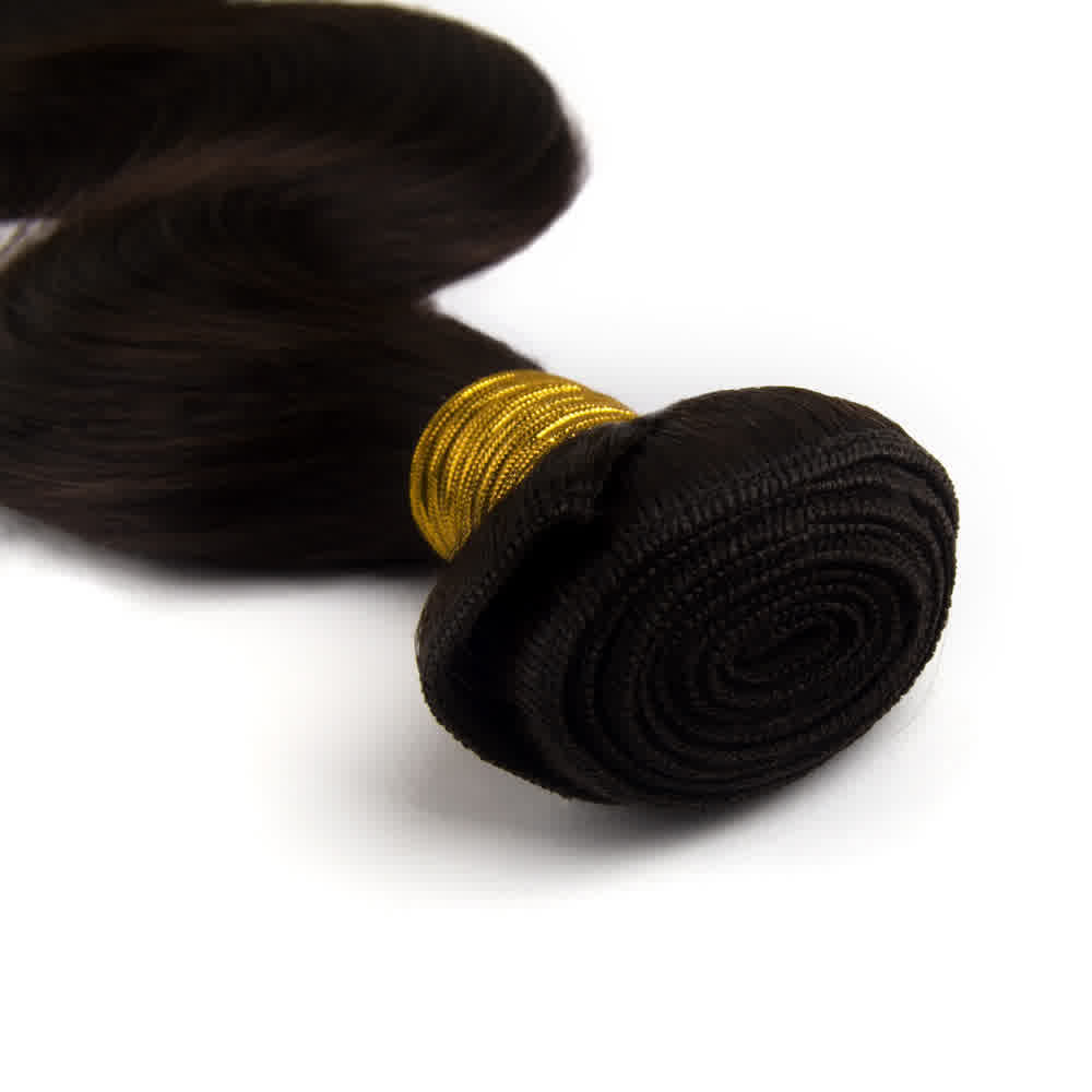 Human Hair #2 Dark Brown Body Wave Bundles