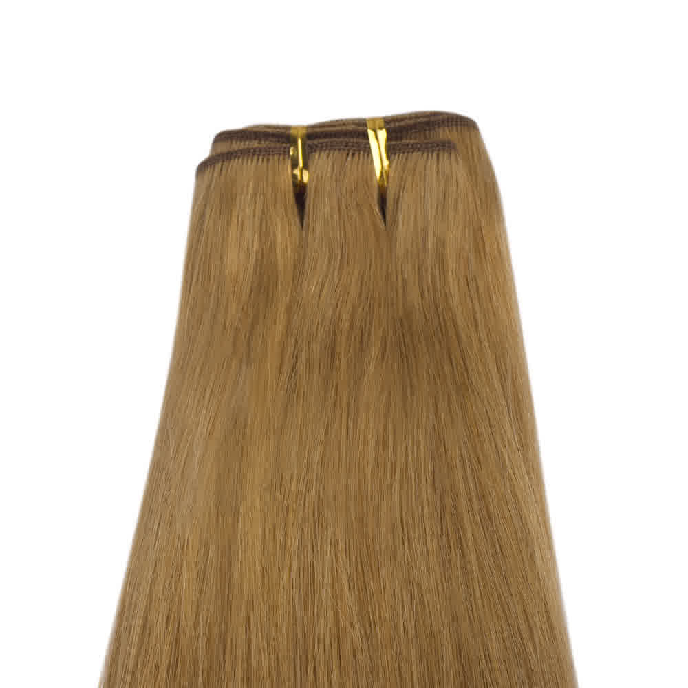 Human Hair #27 Honey Blonde Straight Bundles