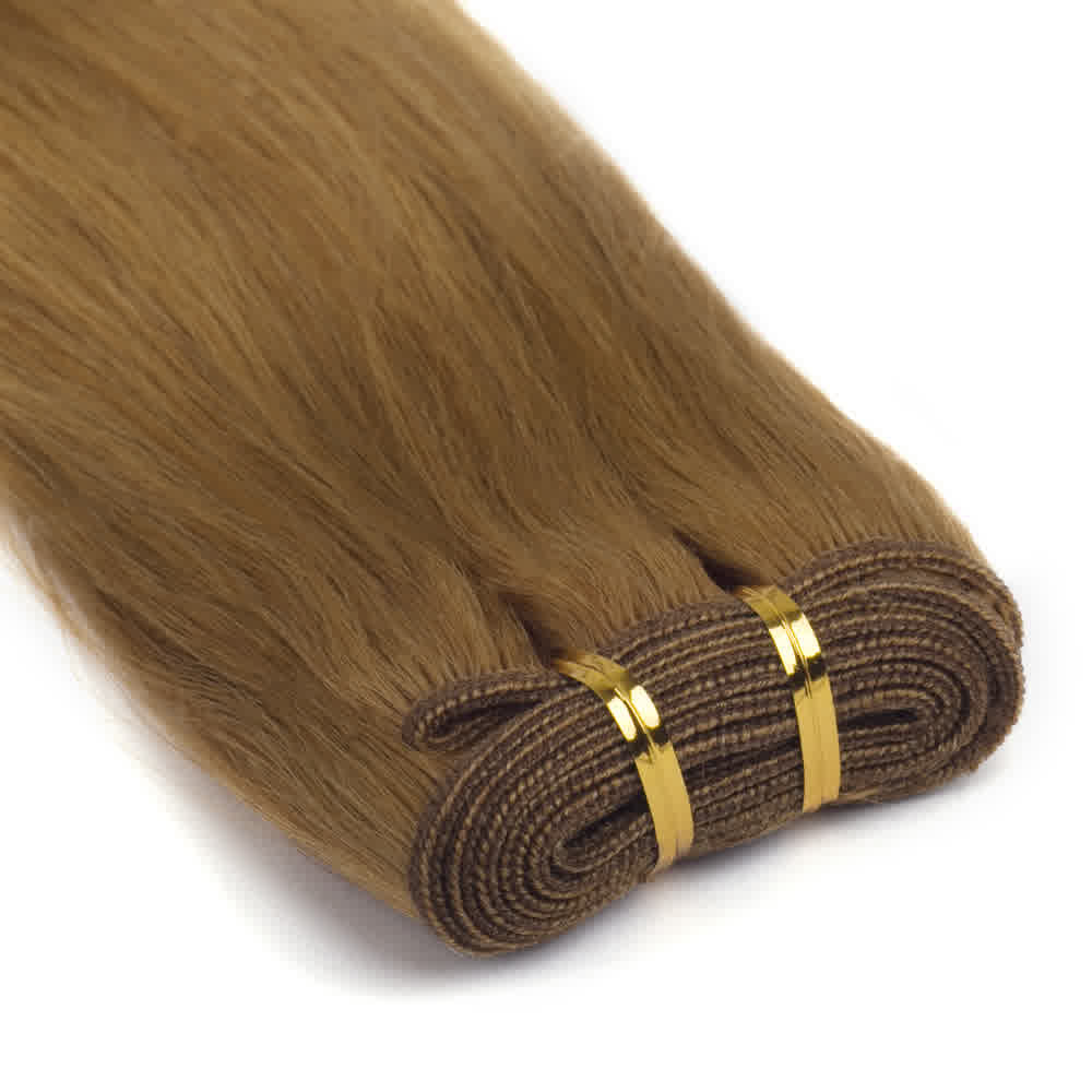 Human Hair #27 Honey Blonde Straight Bundles