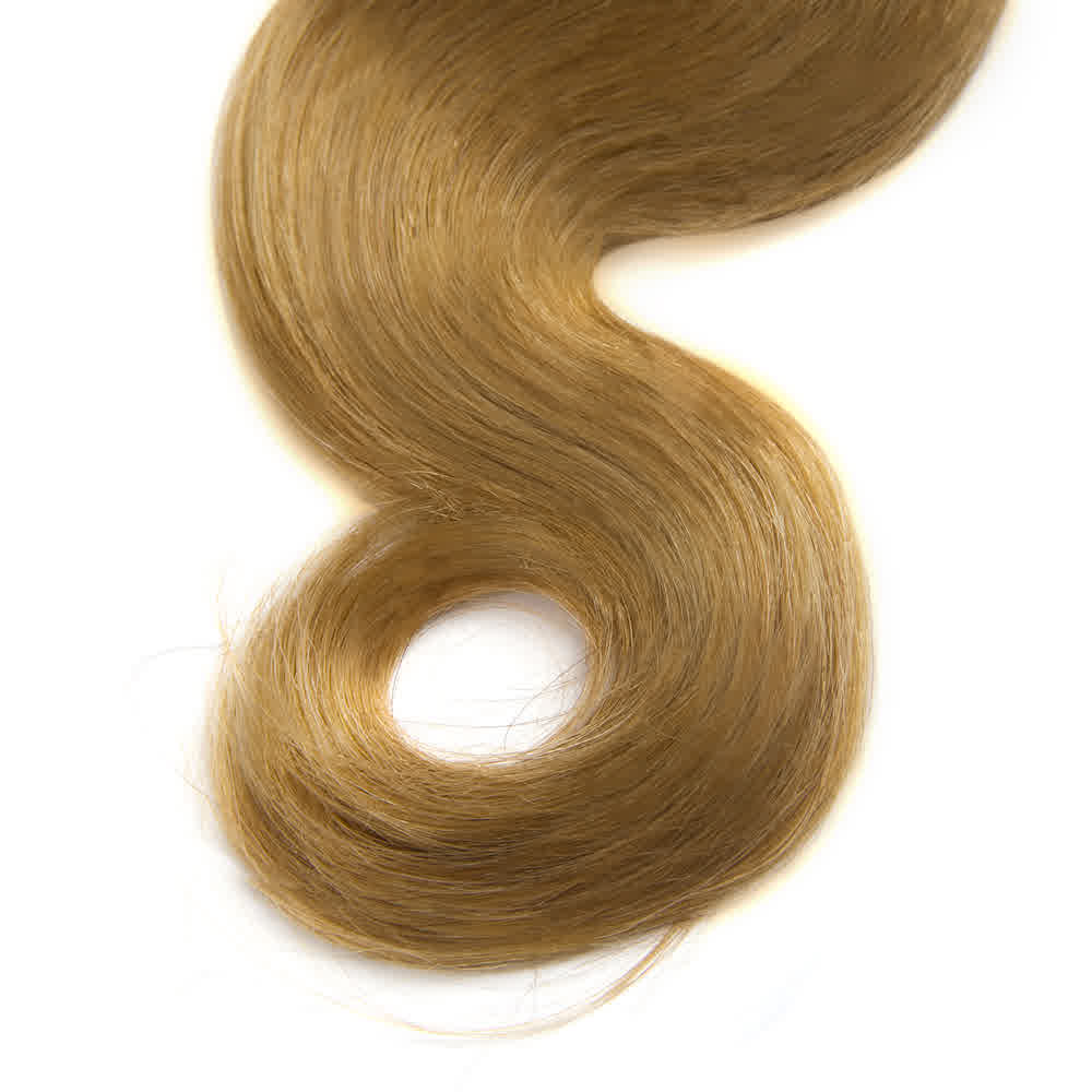Human Hair #27 Honey Blonde Body Wave Bundles