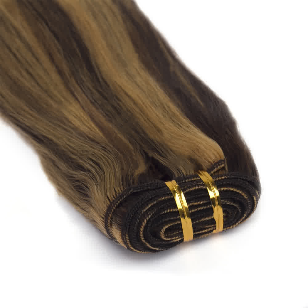 Human Hair #4/#27 Highlight Straight Bundles