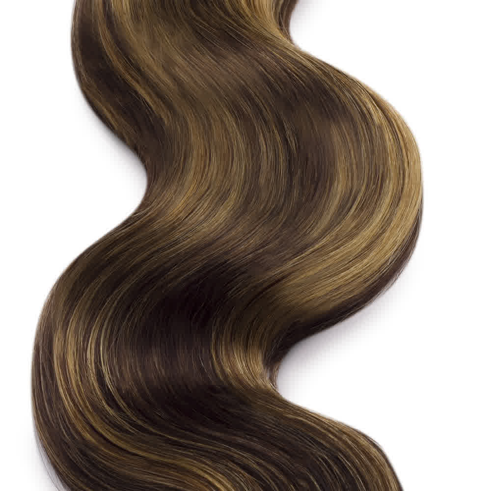 Human Hair #4/#27 Highlight Body Wave Bundles