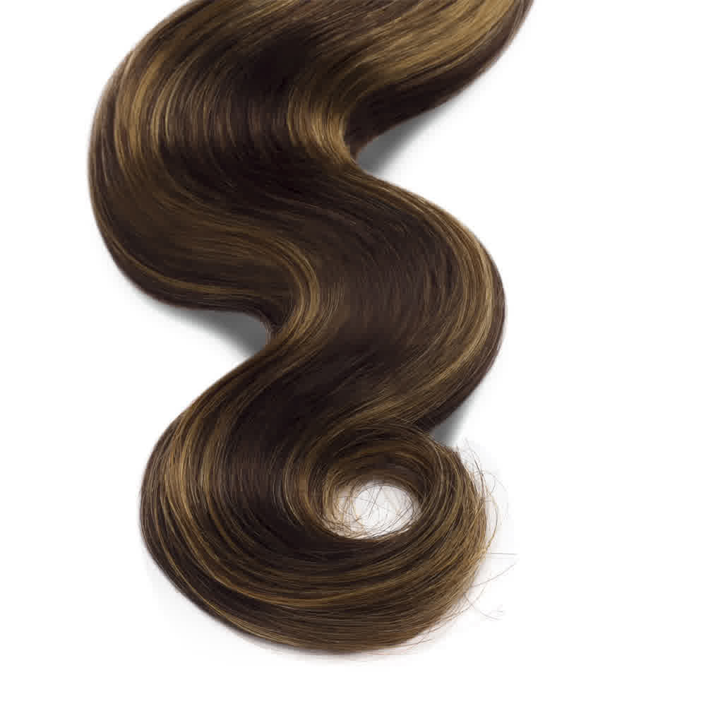 Human Hair #4/#27 Highlight Body Wave Bundles