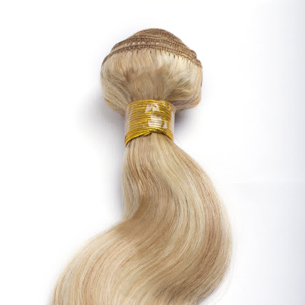 Human Hair #27/#613 Highlight Body Wave Bundles